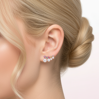 Aretes Colorful Rose