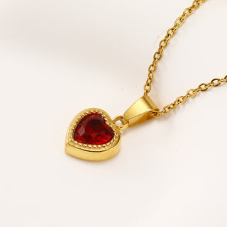 Collar Red Ruby