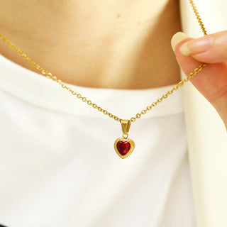 Collar Red Ruby