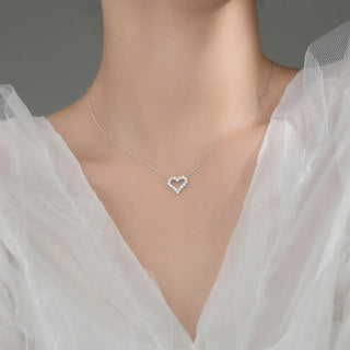 Collar Corazón Minimal Plata 925
