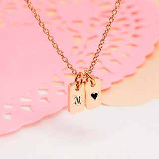 Collar Plaquitas Mini Personalizado