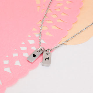 Collar Plaquitas Mini Personalizado