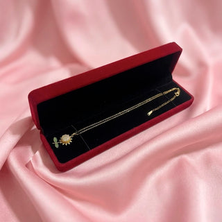 Cajita de Regalo Larga Ruby para Collar y Pulsera