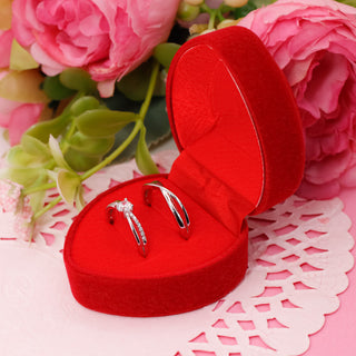 Cajita de Regalo Para Anillo Doble Velvet Love