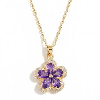 Collar Amethyst Bloom