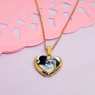 Collar Corazón Eterno Personalizado