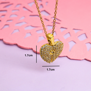 Collar Corazón Eterno Personalizado