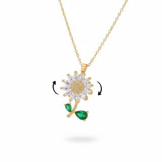 Collar Daisy Radiante Giratorio