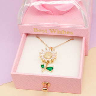 Collar Daisy Radiante Giratorio