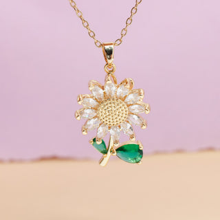 Collar Daisy Radiante Giratorio