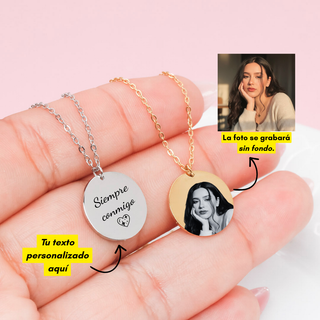 Collar Flor de Nacimiento Personalizado