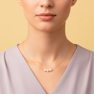 Collar Trio de Perlas