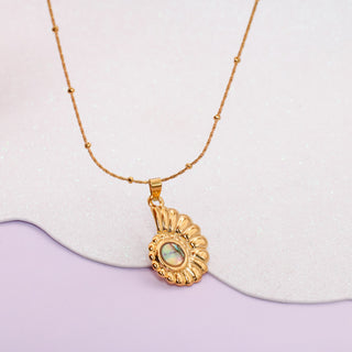 Collar Caracola Dorada