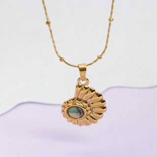 Collar Caracola Dorada