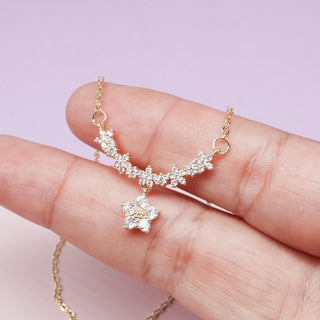 Collar Florecitas Glamour