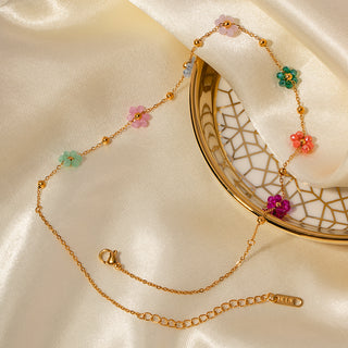 Collar Flores de Color
