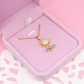 Collar Sunflower Shine Giratorio