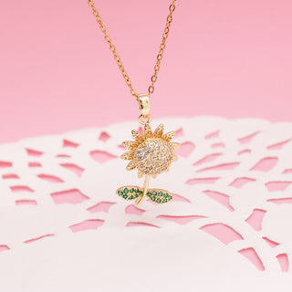 Collar Sunflower Shine Giratorio