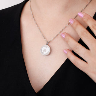 Collar de Urna para Cenizas Huellita Personalizado