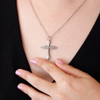 Collar de Urna para Cenizas Cruz Personalizado