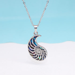 Collar Blue Spiral