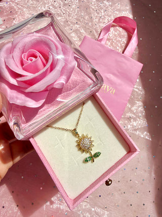 Collar Sunflower Shine Giratorio