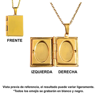 Relicario Photobook Personalizado Foto a Color