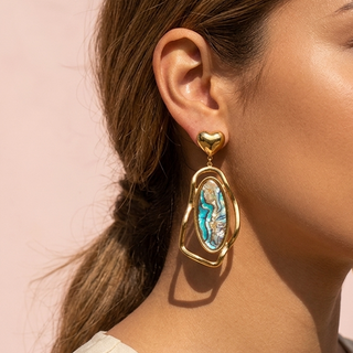 Aretes Aura Heart