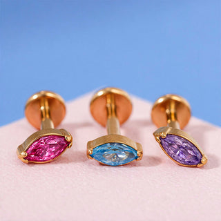 Piercing Aura Color Titanio