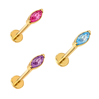 Piercing Aura Color Titanio