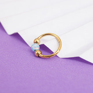 Piercing Opal Glow Daith y Séptum