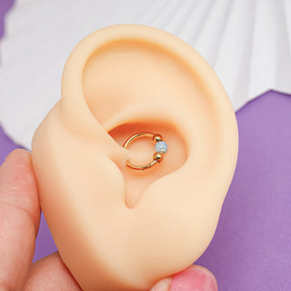 Piercing Opal Glow Daith y Séptum