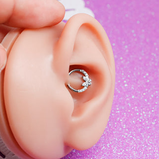 Piercing Daith Wings Titanio