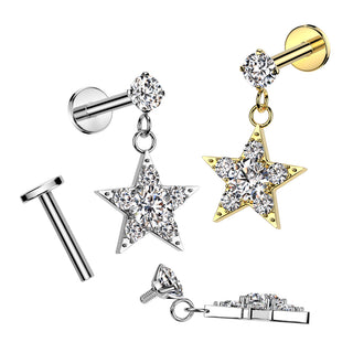 Piercing Stellar Glow