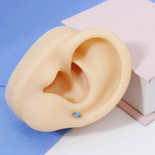 Piercing Blue Titanio