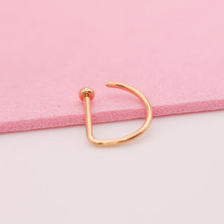 Piercing G Ring Nariz Titanio