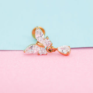 Piercing Colgante Flutter Titanio