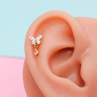 Piercing Colgante Flutter Titanio