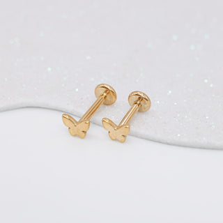 Piercing Mariposa Gold Titanio