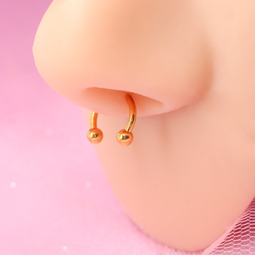 Piercing Septum Herradura Basic Titanio