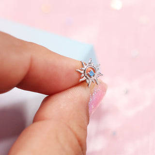 Piercing Sol Plata 925