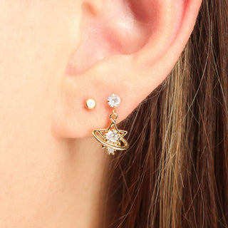 Piercing Galaxy Gold