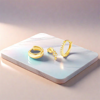 Set 3 Piezas Rayito Shine Plata 925