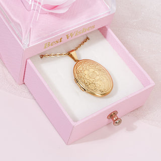 Relicario Petal Memory Personalizado Foto a Color