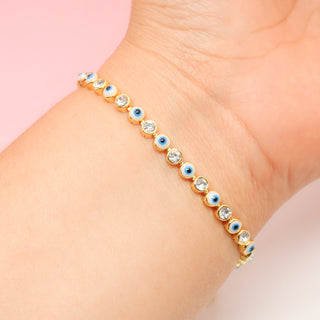Pulsera Ojito Turco Azul