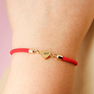 Pulsera Corazón Nylon Personalizado