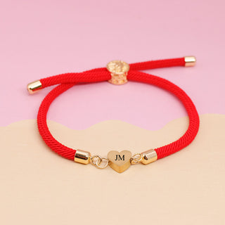 Pulsera Corazón Nylon Personalizado