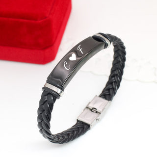 Pulsera Trenzada Personalizada para Hombre
