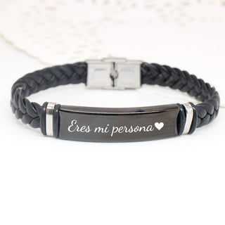 Pulsera Trenzada Personalizada para Hombre
