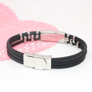 Pulsera Triple Legacy Personalizada para Hombre